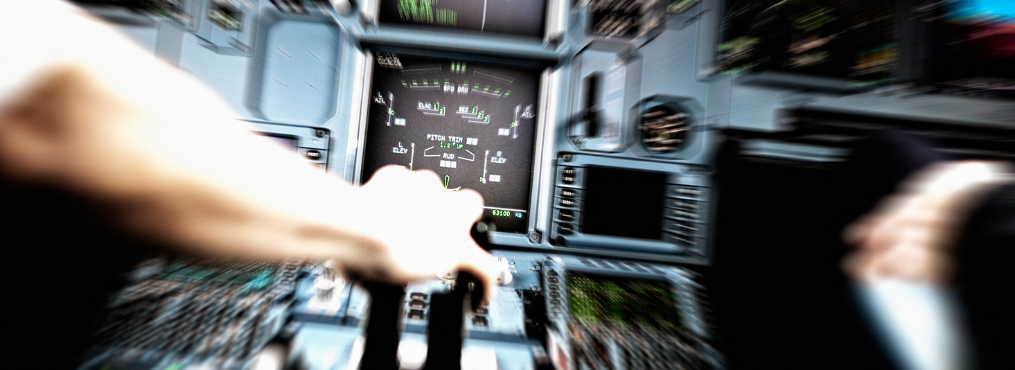 Rauch im Cockpit! Was jetzt? Das Leadership-Training im Flugsimulator!